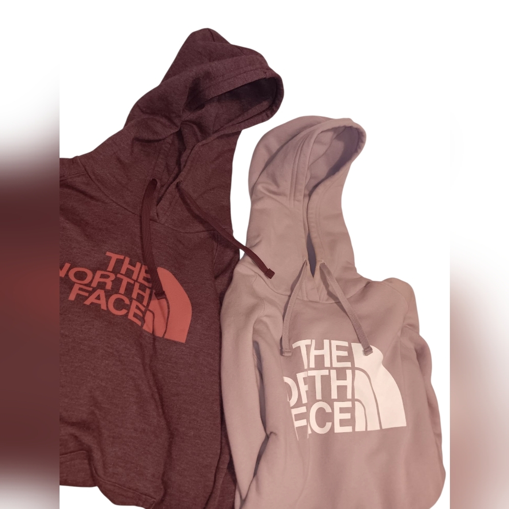 2 NORTH FACE HOODIES